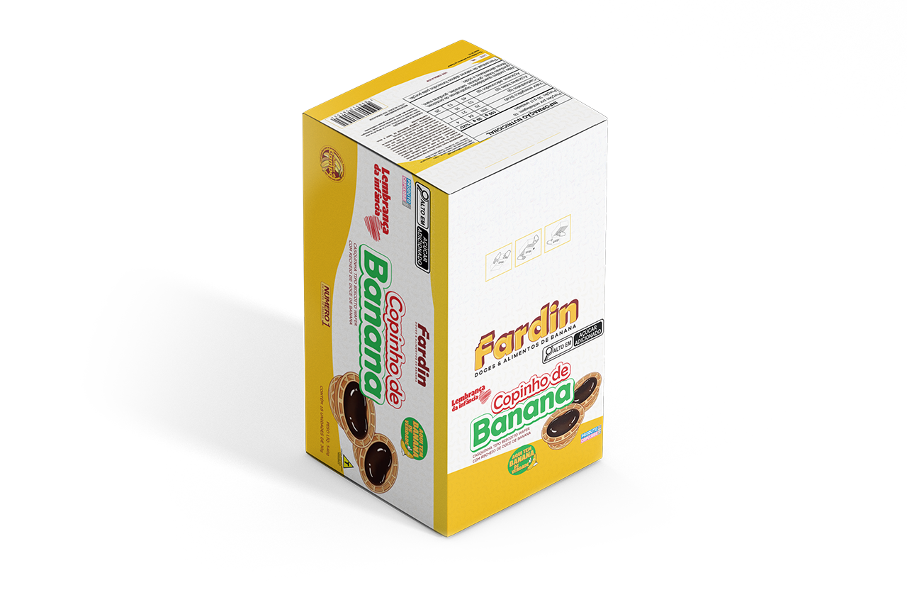 Copinho de Banana - 540g - NOVA