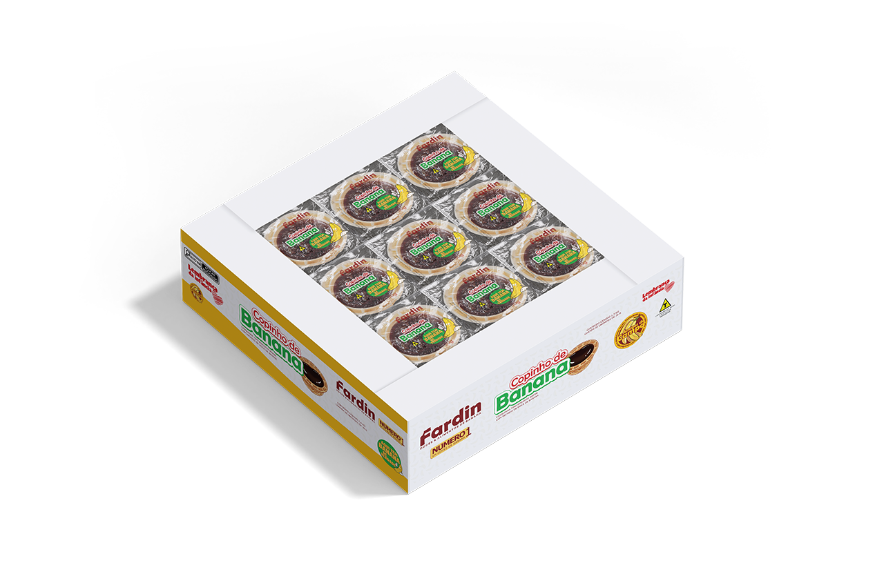 Copinho de Banana - Caixa - NOVA